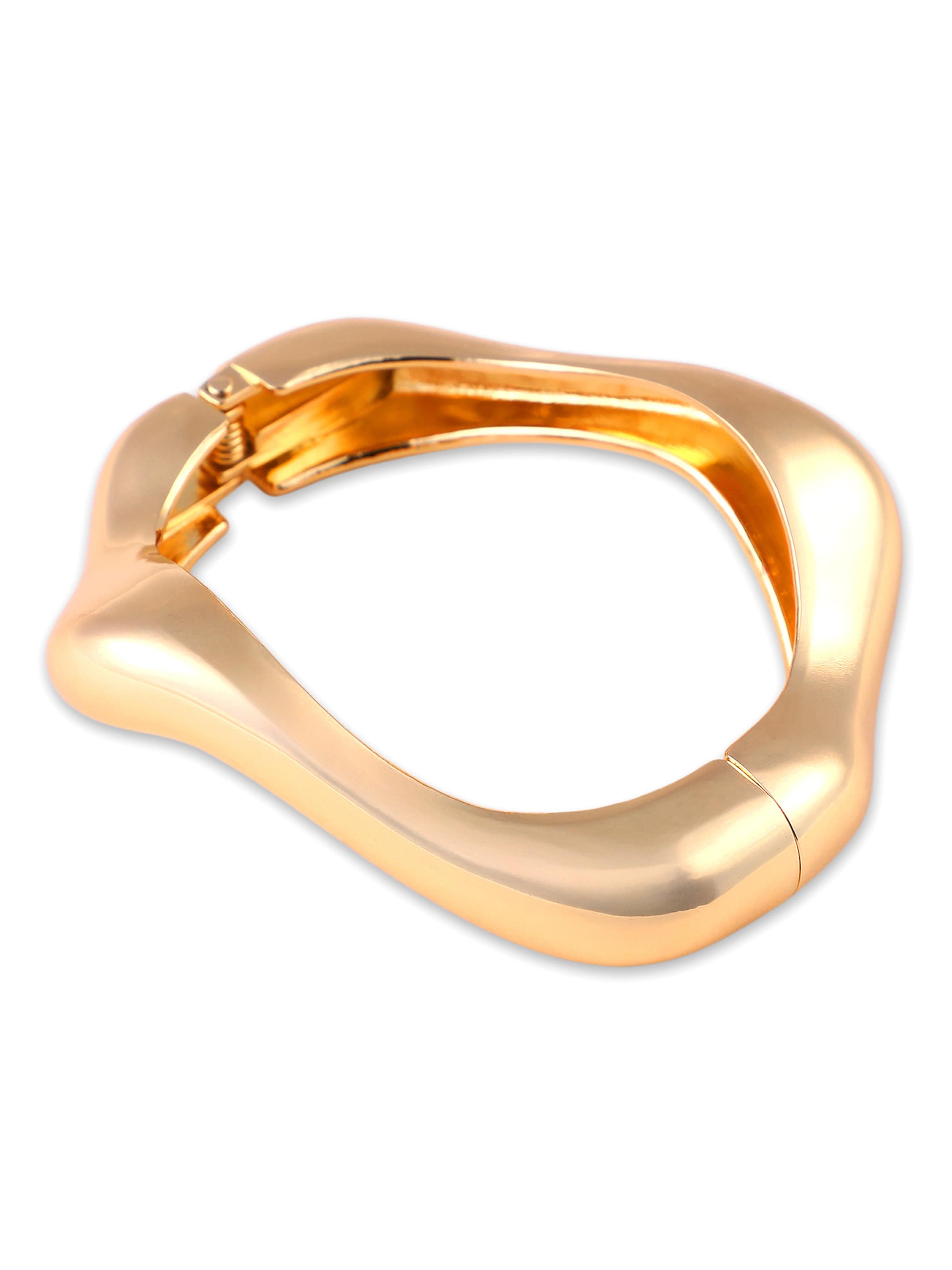 SOHI Opaska 'Teale' w kolorze złoty: przód