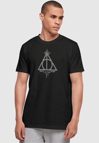 ABSOLUTE CULT Shirt 'Harry Potter' in Black: front