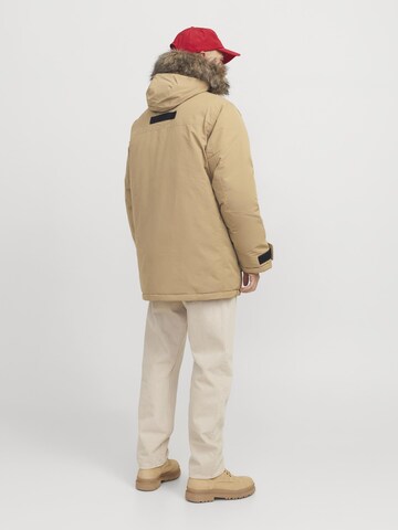 JACK & JONES Overgangsparka 'JJStar' i brun