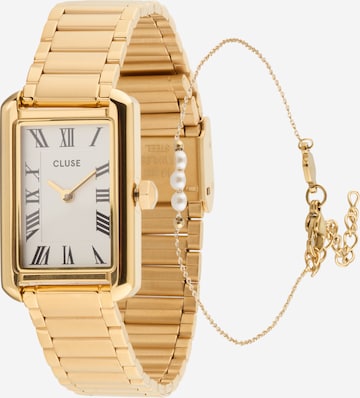 CLUSE Analoginen kello 'Belisenna' värissä kulta: etupuoli