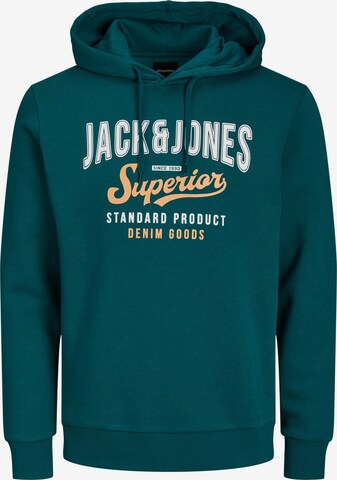 Felpa di Jack & Jones Plus in verde: frontale