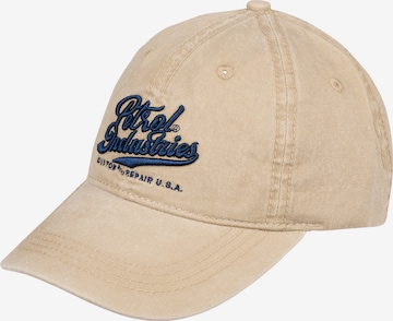 Casquette 'Jaguar' Petrol Industries en beige : devant