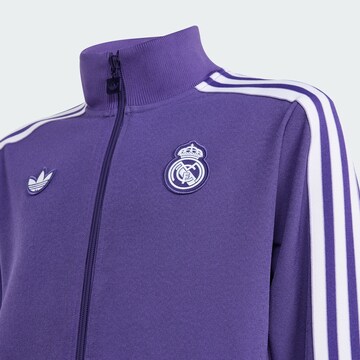 Veste de survêtement 'Real Madrid Terrace Icons' ADIDAS ORIGINALS en violet
