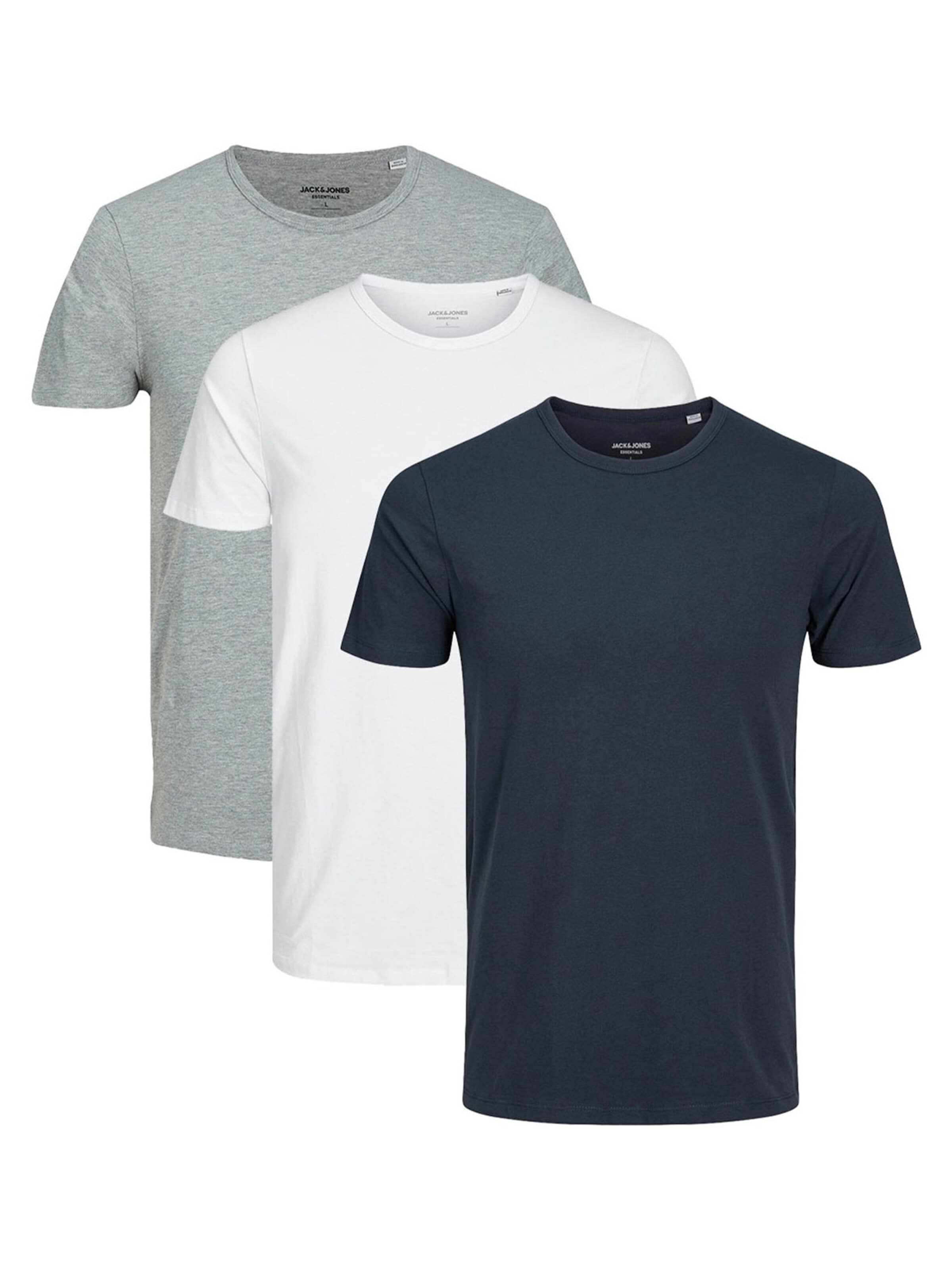 JACK & JONES Shirt 'Basic' in Blauw: voorkant