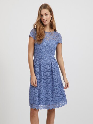 VILA Cocktail Dress 'Kalila' in Blue: front