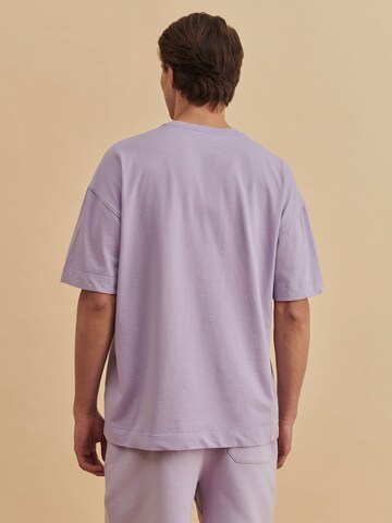 DAN FOX APPAREL Shirt 'Erik' in Purple