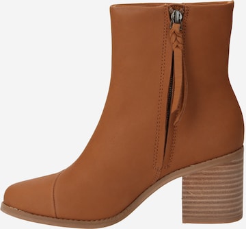 TOMS Ankle Boots 'EVELYN' in Brown