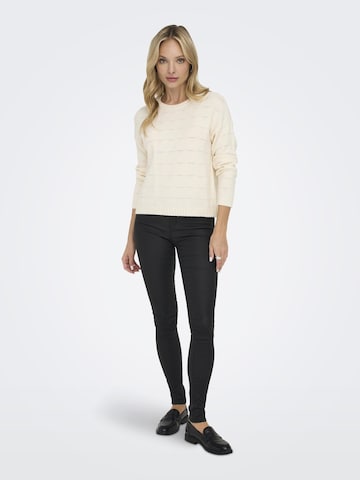 Pull-over 'KATIA' ONLY en blanc