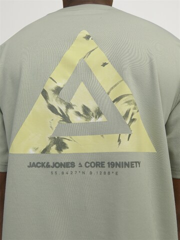JACK & JONES Тениска 'Triangle Summer' в зелено