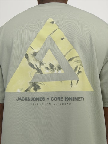 JACK & JONES Tričko 'Triangle Summer' - Zelená