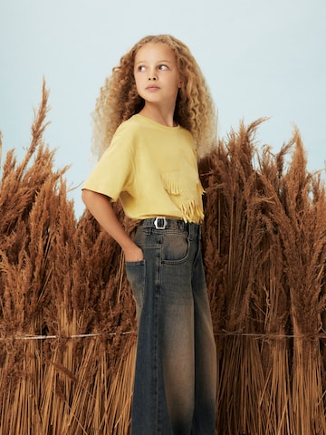 NAME IT - Ropa ancha Vaquero en azul