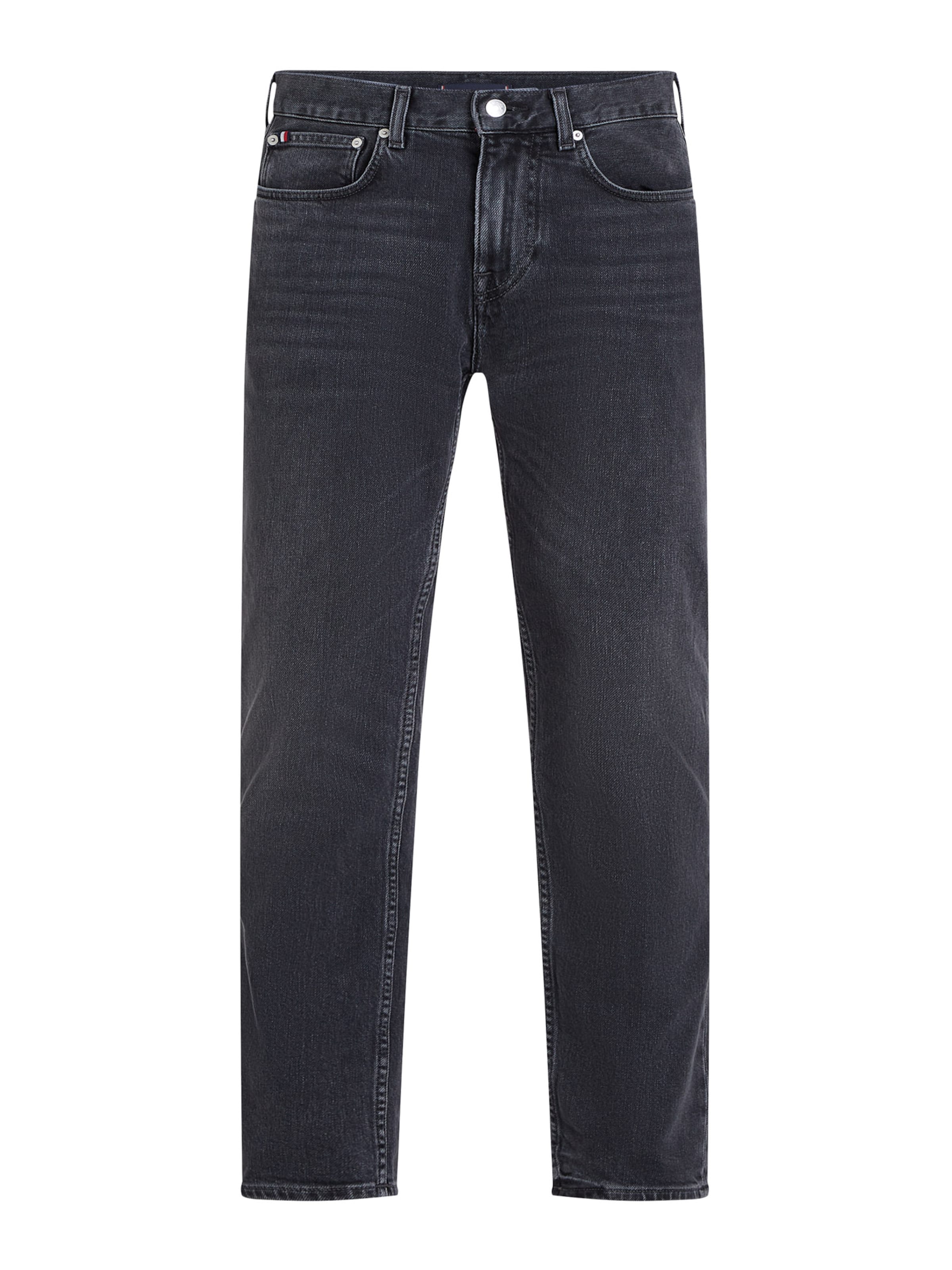 Jean 'Denton' TOMMY HILFIGER en noir : devant