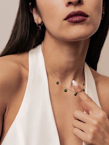 Hey Happiness Ketting 'Green Glow' in Goud