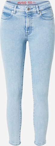 HUGO Red Skinny Jeans in Blauw: voorkant