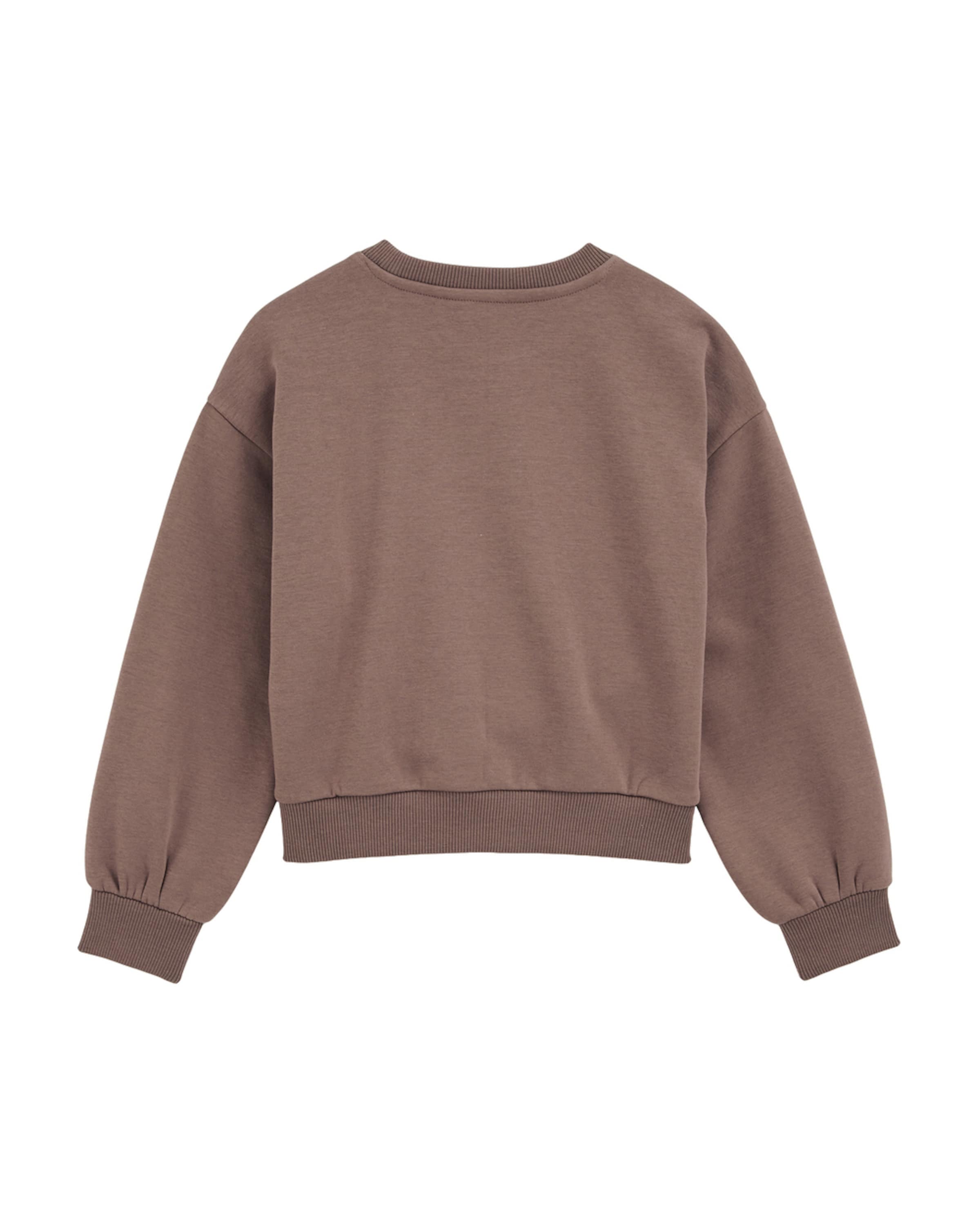 WE Fashion Суичър в кафяво