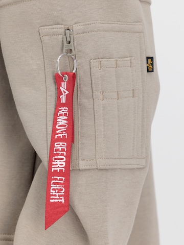 Sweat-shirt ALPHA INDUSTRIES en beige