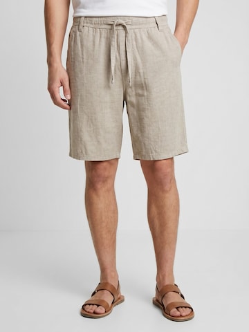 Eight2Nine Regular Chinohose in Beige: Vorderseite