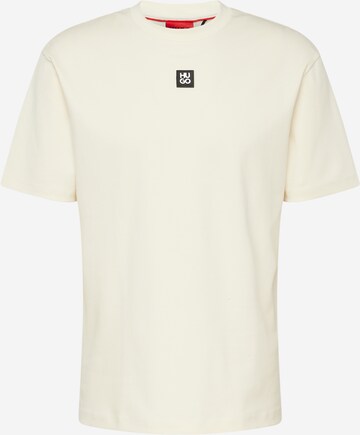 T-Shirt 'Dalile' HUGO en blanc : devant