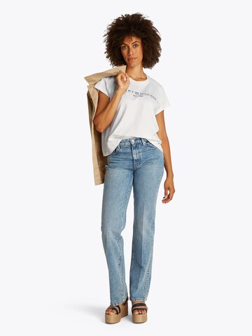 TOMMY HILFIGER T-shirt i vit