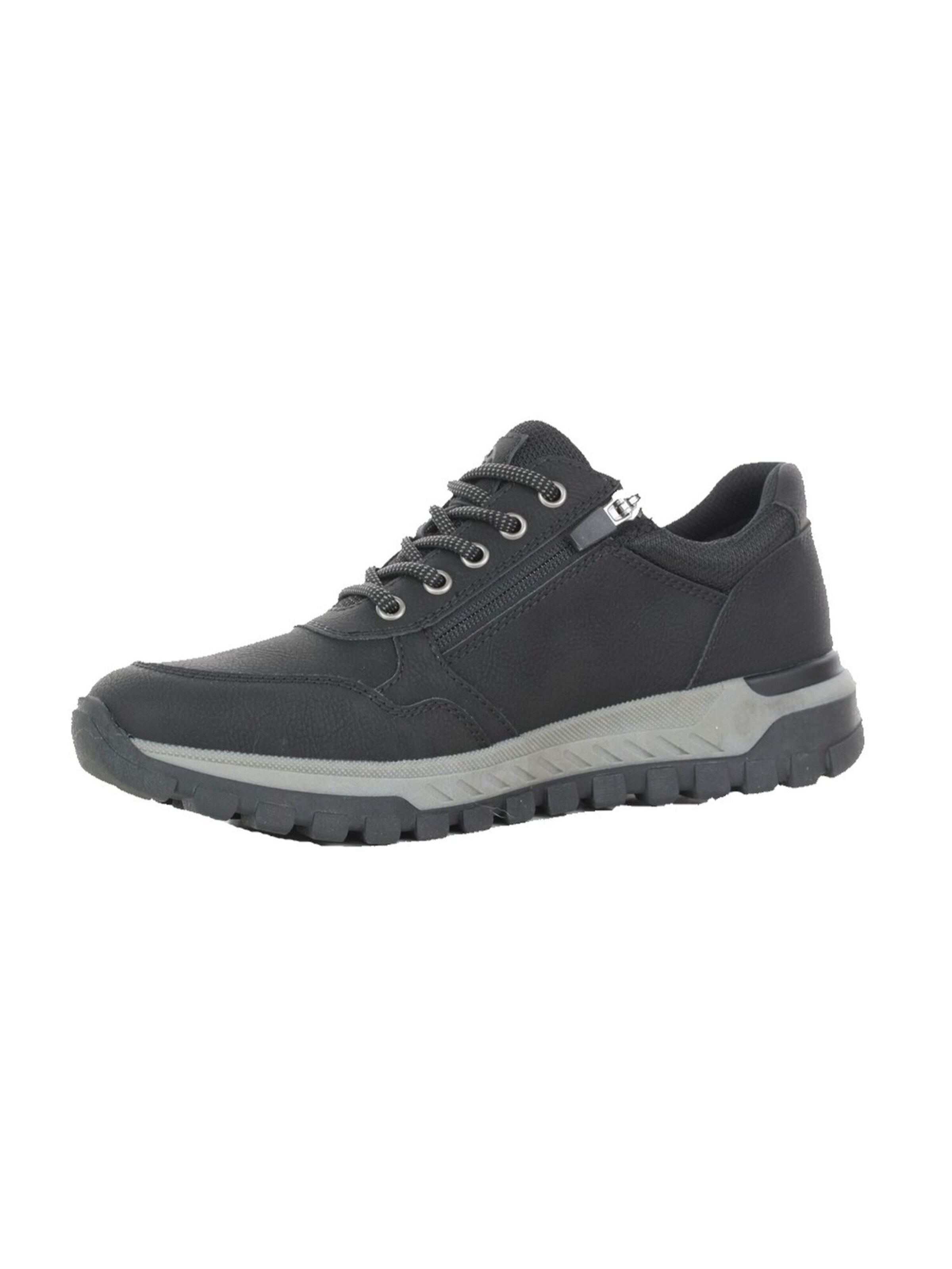 Relife Lace-up boot in Black: front