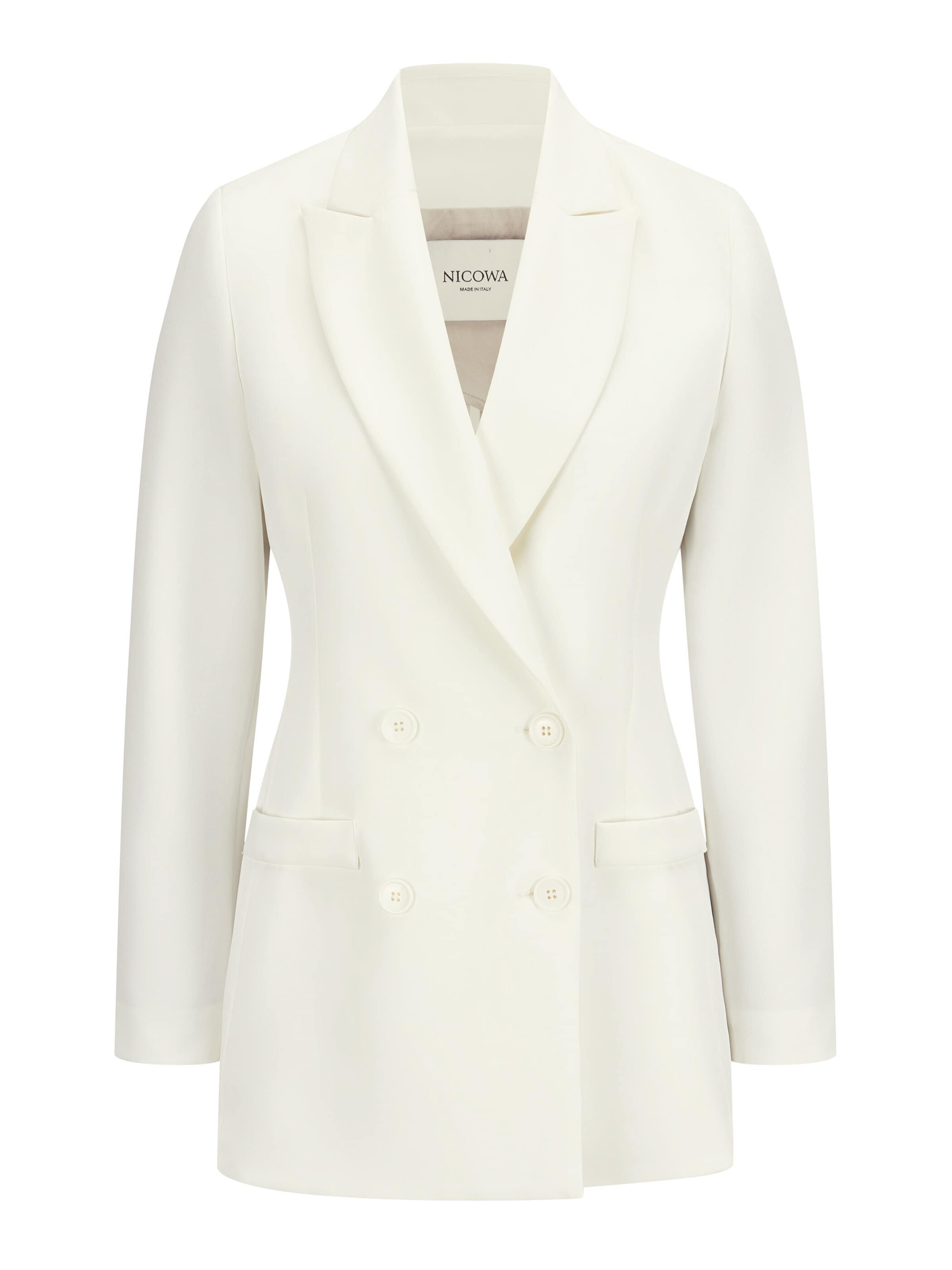 Nicowa Blazer CORNOVA in Weiß: Vorderseite