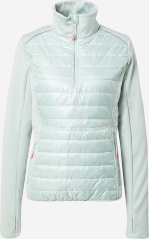 ESPRIT Athletic Jacket in Green: front