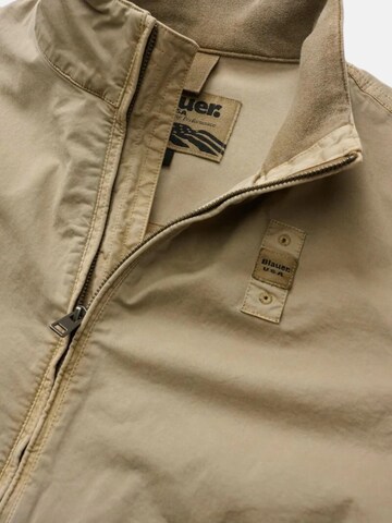 Blauer Tussenjas in Beige