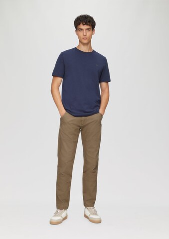 s.Oliver Regular Broek 'Mauro' in Bruin