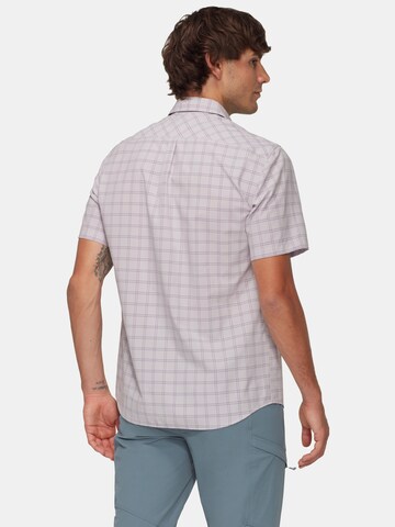 MAMMUT Regular Fit Funktionshemd 'Lenni' in Lila