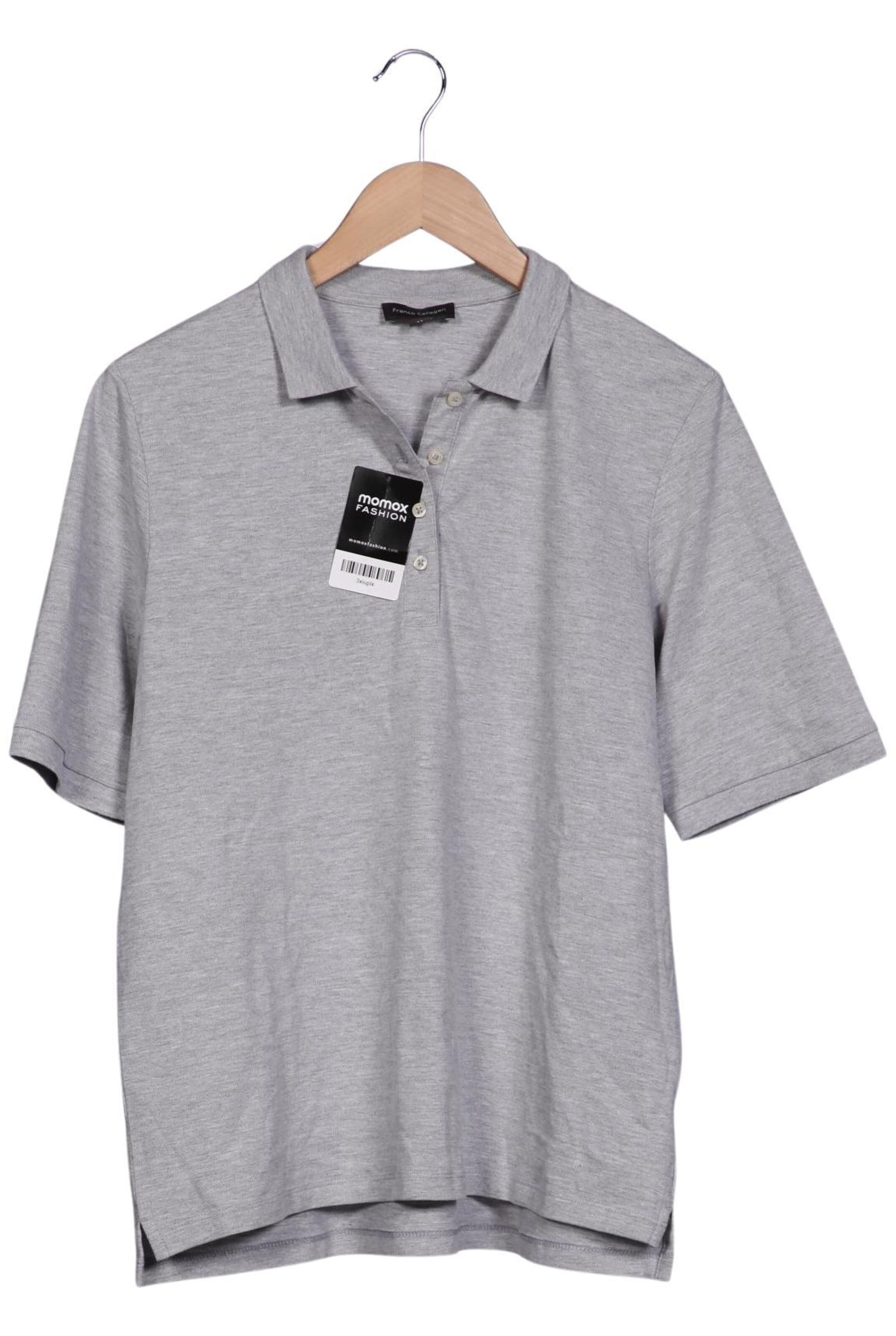 Franco Callegari Poloshirt XS in Grau: Vorderseite