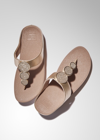 FitFlop Zehentrenner 'Dianette' in Gold