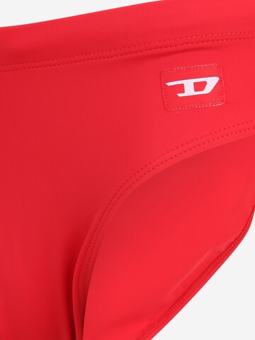 DIESEL Swim Trunks in Red