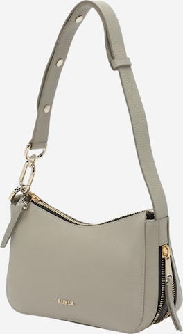 FURLA Shoulder Bag 'SKYE' in Grey: front