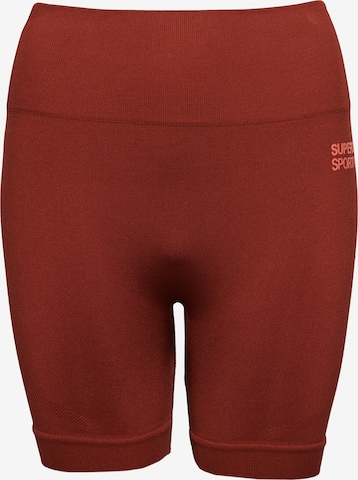 Superdry Workout Pants in Red: front