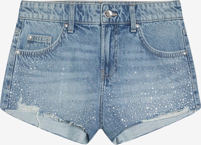 Bershka Traperice 'Brillos' veličine 24-25 u plavi traper, Pregled proizvoda