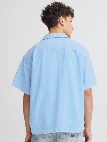 !Solid - Comfort Fit Camisa ' SDBoone ' em azul
