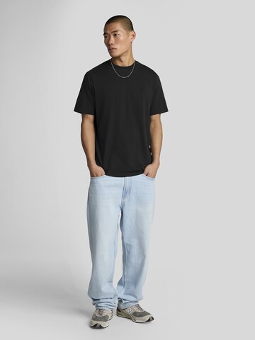 T-Shirt 'Superfine' Lyle & Scott en noir