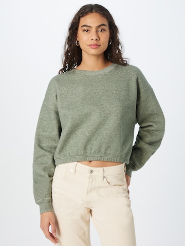 AMERICAN VINTAGE Sweatshirt 'PIEBURG' in Green: front