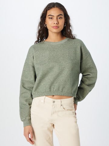 AMERICAN VINTAGE Sweatshirt 'PIEBURG' in Grün: predná strana