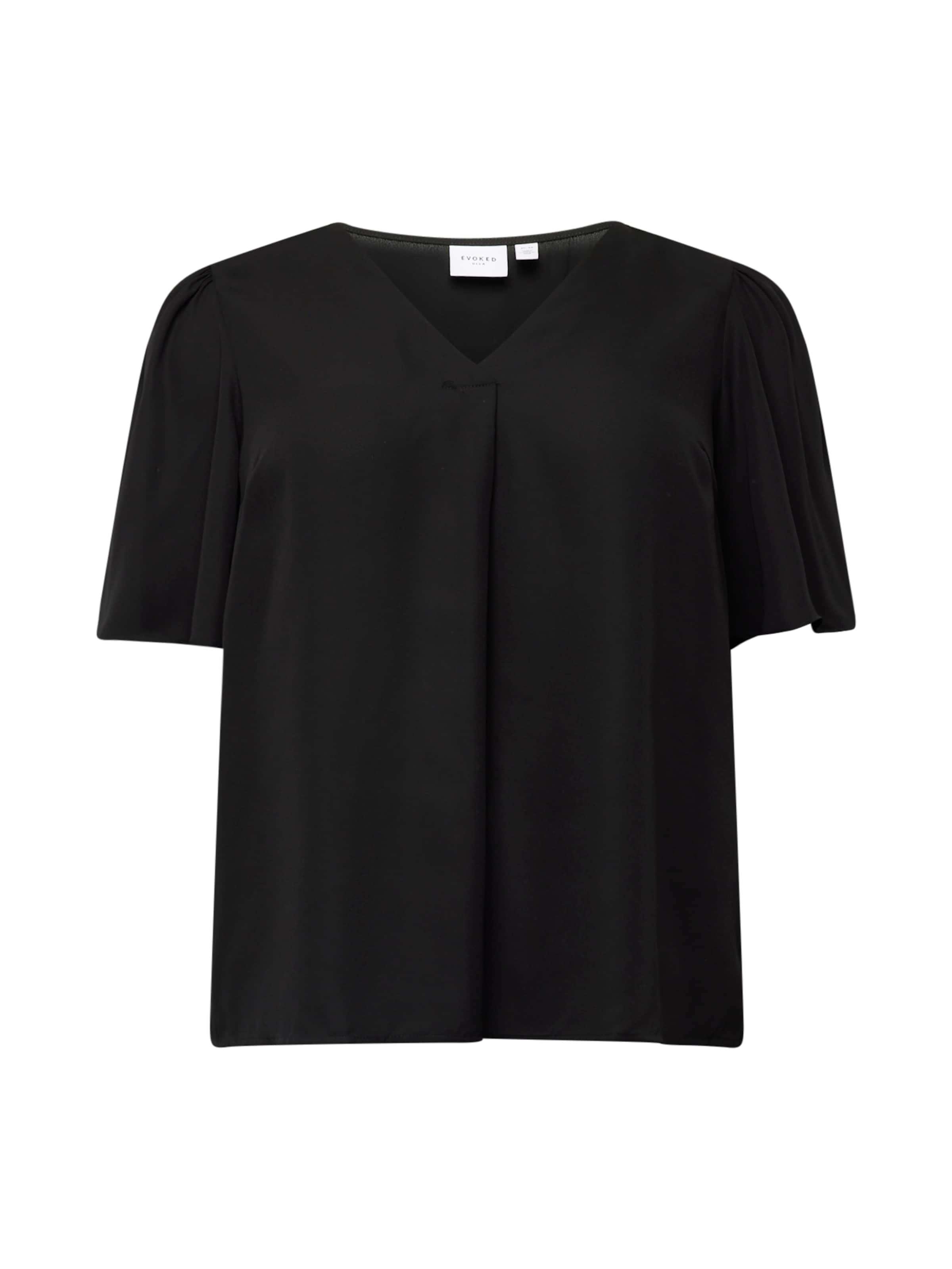 EVOKED Blúzka 'LUCIA' - Čierna: predná strana