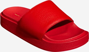 ADIDAS ORIGINALS Pantolette 'IVP SLIDE' in Rot