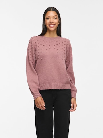 VILA Pullover 'VITuli' i pink: forside