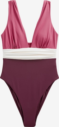 Maudymosi kostiumėlis iš Next, spalva – ciklameno spalva / rausvai raudona / balta, Prekių apžvalga