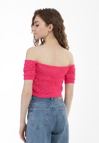 MYMO Knitted top in Pink