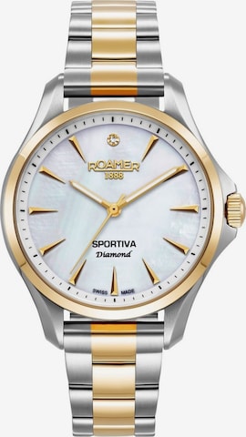 Roamer Analoguhr 'Watch Sportiva' in Weiß: Vorderseite