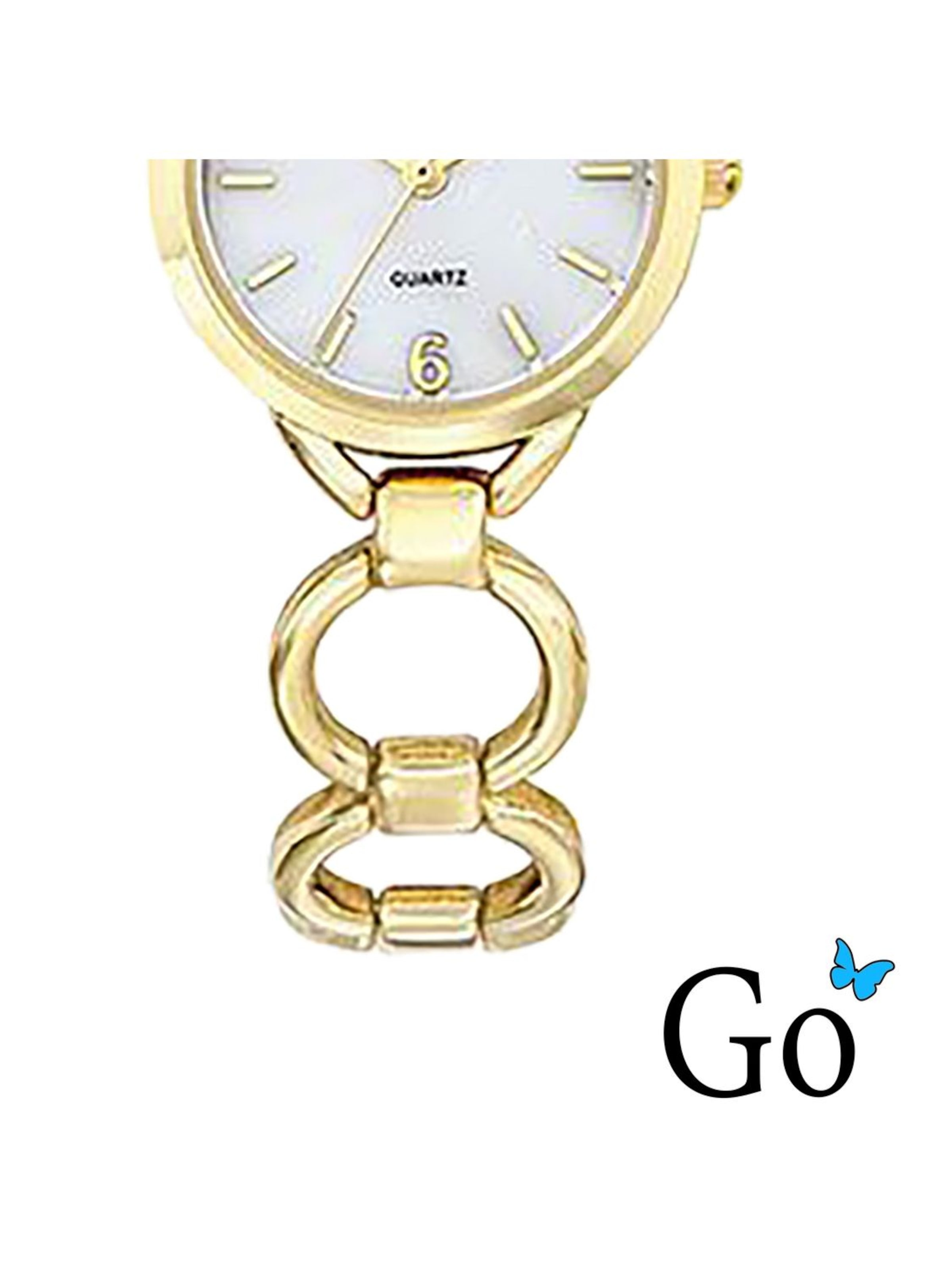 GO GirlOnly Analog watch in Gold