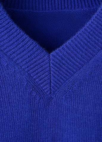 MANGO Trui 'LIMONI' in Blauw
