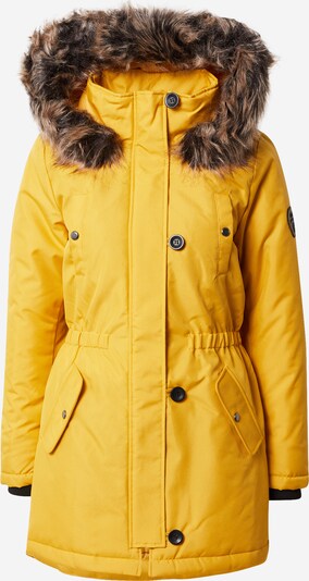 ONLY Parka 'IRIS' in braun / goldgelb, Produktansicht