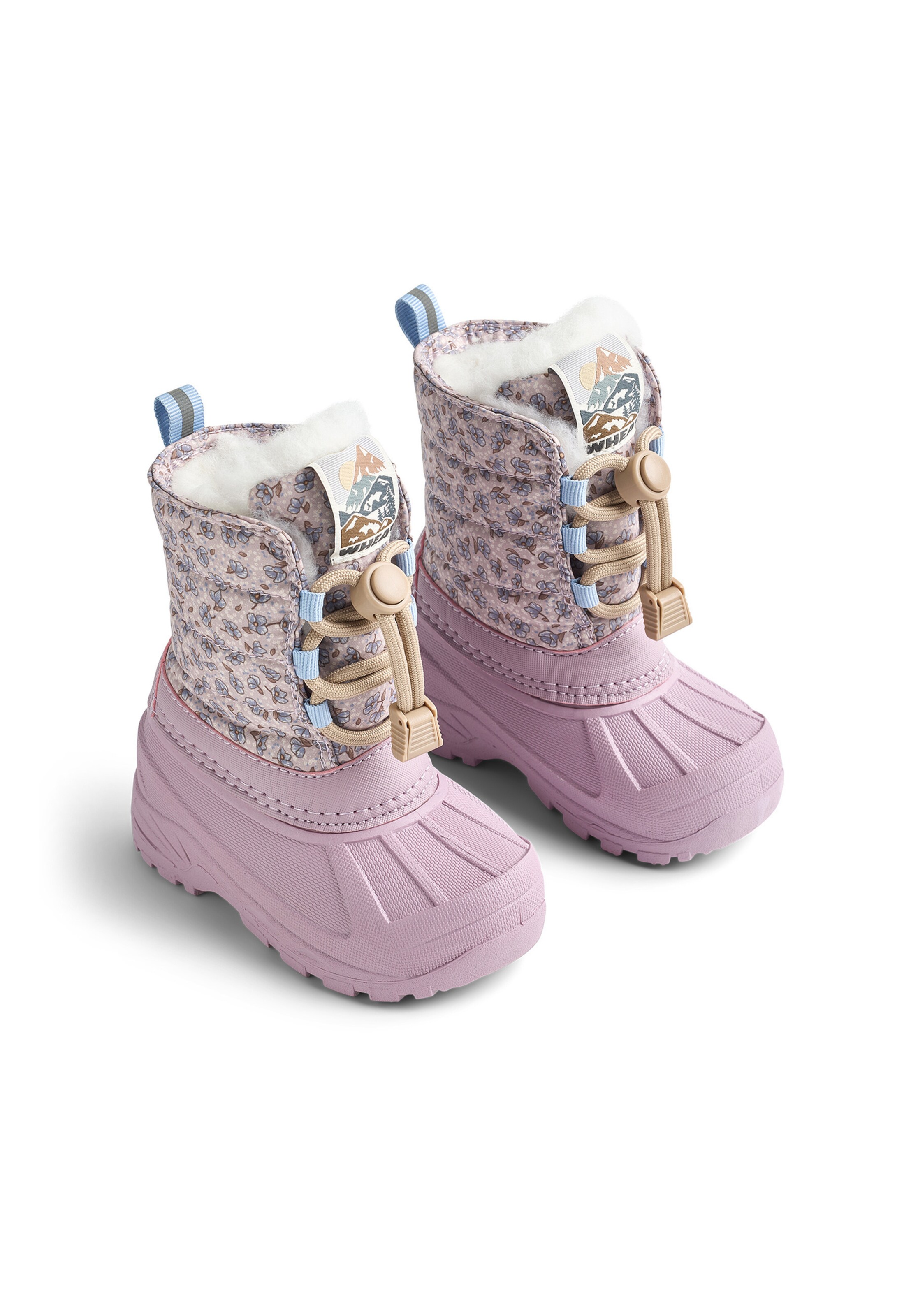 Bottes de neige 'Aleex' WHEAT en rose