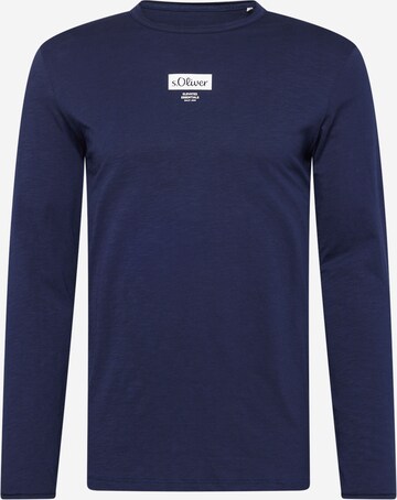 s.Oliver Shirt in Blue: front